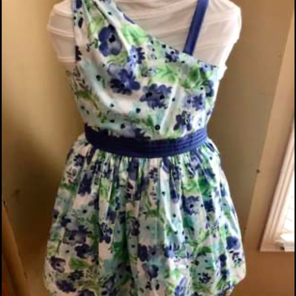 Girls Gymboree Off the Shoulder Dress - Picture 2 of 4